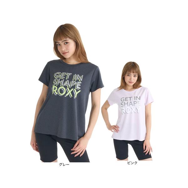 ロキシー（ROXY）（レディース）フィットネス 半袖Tシャツ STEP BY STEP 26SP RST261538
