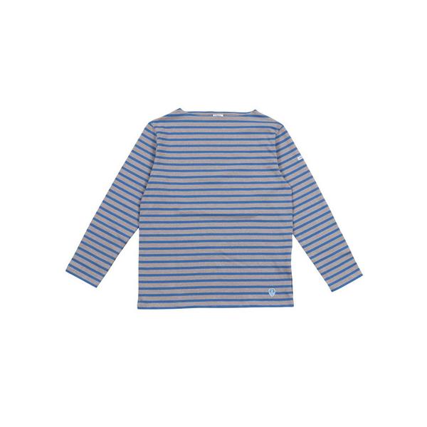 ORCIVAL/オーシバル 長袖 ボートネック ボーダTシャツ サイズ8 オーシバル（ORCIVAL）（メンズ）Cotton Lourd Basque ボートネック