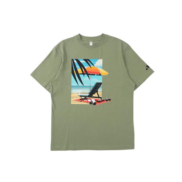adidas（アディダス） （メンズ）GRAPHICS ビーチ 半袖Tシャツ OHN07