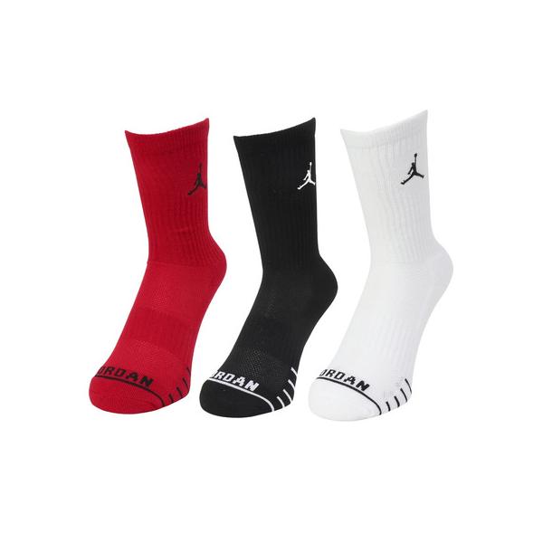 ジョーダン（JORDAN）（レディース、キッズ）ストライプ クルーソックス 3足組 BJ0652-R78