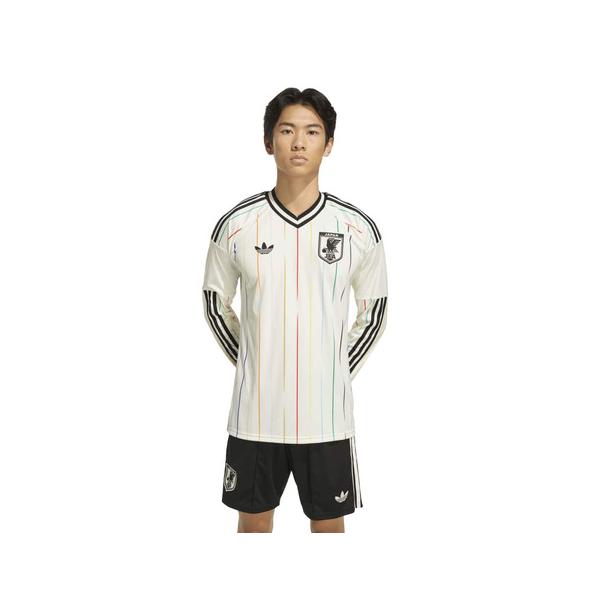 正規品 サッカー日本代表2026アウェイ 長袖ユニフォーム JZ9697 2XL adidas（アディダス） （メンズ、レディース）サッカー日本代表 2026