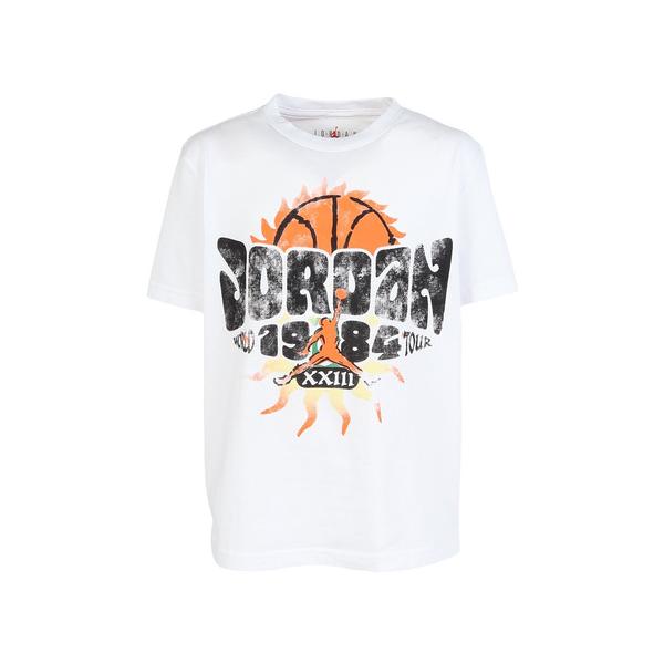 ジョーダン（JORDAN）（キッズ）ジュニア 1984 ワールドツアー 半袖Tシャツ 95F806-001
