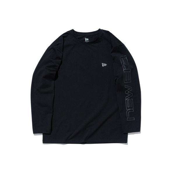 ニューエラ（NEW ERA）（メンズ、レディース）長袖 テックTシャツ サイドロゴ パフォーマンスアパレル 15354338