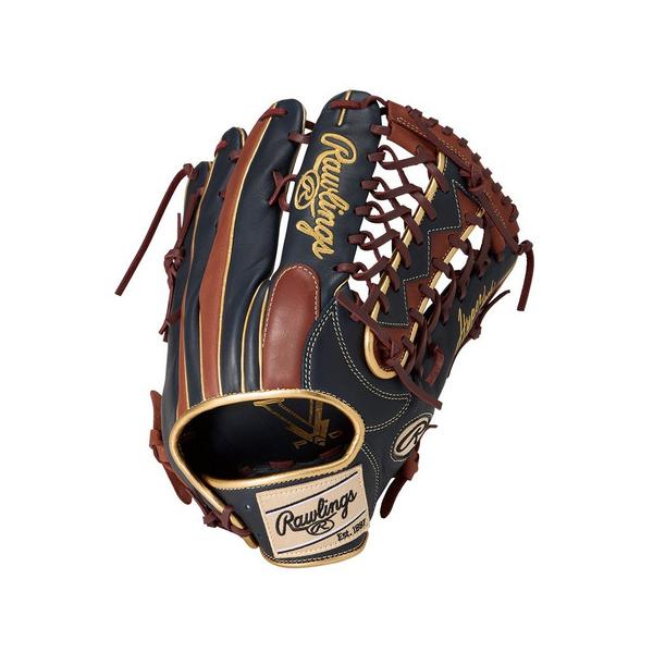 ローリングス（Rawlings）（メンズ、レディース）ソフトボール用グラブ グローブ オールラウンド用 ソフト ハイパーテック CO Y719 N/BR GS6FHTCY719-N/BR