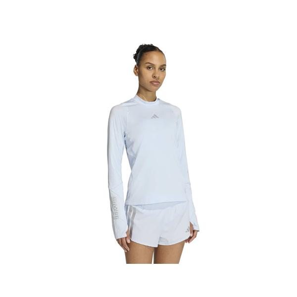 アディダス（adidas）（レディース）アディゼロ 駅伝 ランニング長袖Tシャツ TL445-KB1514