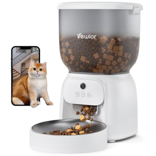 VEWIOR 自動給餌器 猫犬対応 300万高画素 自動餌やり機 猫 犬 VEWIOR 自動給餌器 猫犬対応 300万高画素 自動餌やり機 猫 犬