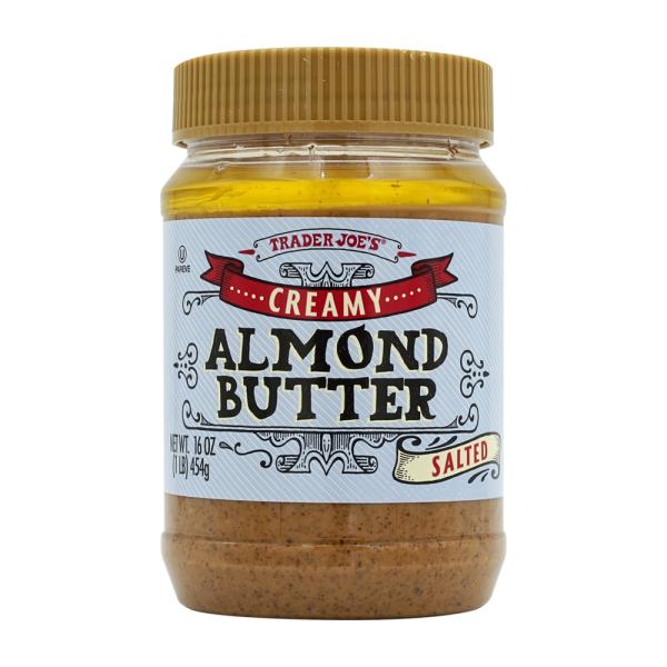 クリーミーアーモンドバター 塩 454g トレーダージョーズ【Trader Joe's】