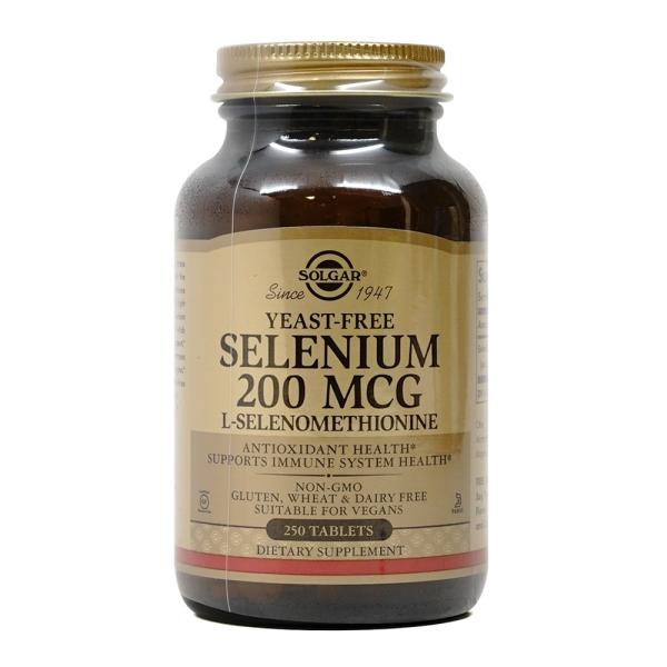 ソルガー セレニウム　200 mcg 250 タブレット【Solgar】Selenium200 mcg　250Tablets
