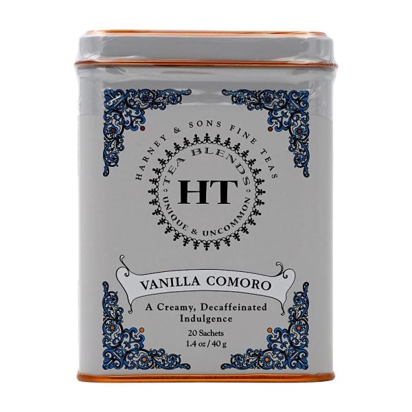 ハーニー&サンズ デカフェ バニラコモロ 20個 ティーバック Harney