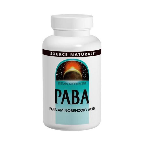 PABA 100mg 100��   �r�^�~��B�Q �h�{�⏕Source Naturals