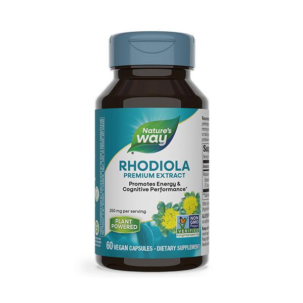 ロディオラ プレミアムエキス（イワベンケイ）60粒　Rhodiola Premium Extract  Nature's Way ネイチャーズ ウェイ