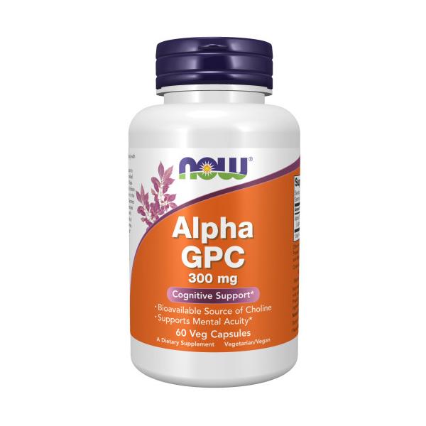 アルファGPC グリセロホスファチジル コリン  300mg 60粒 Now Foods ナウフーズ