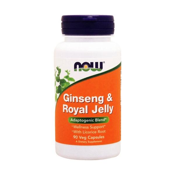 1粒に健康成分ジンセノサイド5％保証の高品質な高麗人参、 デセン酸5％保証の高品質ローヤルゼリー配合！エネルギッシュな毎日をサポートします♪ ■発売元：NOW(ナウ) ■生産国：アメリカ製■内容量 / 形状 ：90粒 ※約45〜90日分 /...