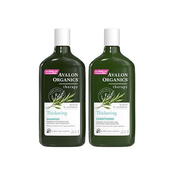 アバロンオーガニック ビオチンB シャンプー＆コンディショナーセット 325mL Avalon Organics アバロンオーガニック