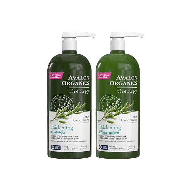 アバロンオーガニック ビオチンB シャンプー＆コンディショナーセット 946mL  Avalon Organics アバロンオーガニック