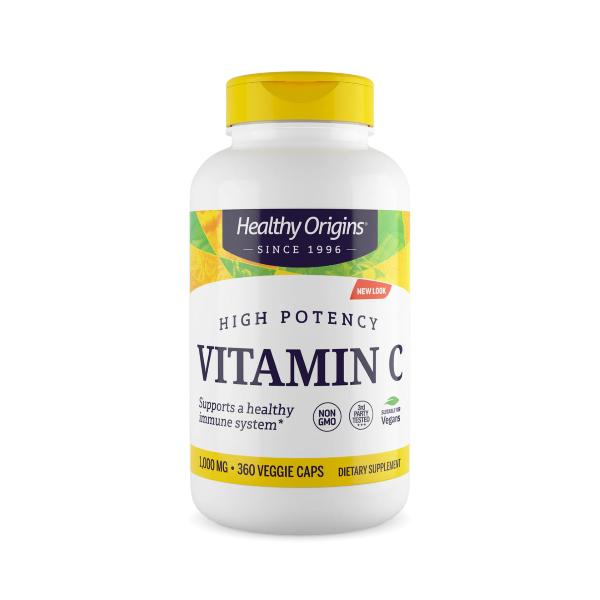 ビタミンC 1000mg 360粒  Healthy Origins ヘルシー オリジンズ  ビタミンC サプリ