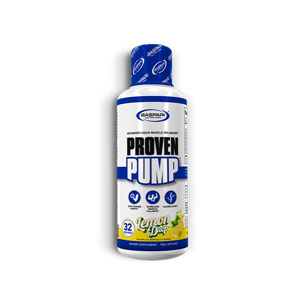 GASPARI NUTRITION プルーブン パンプ ※レモンドロップ 473.2ml
