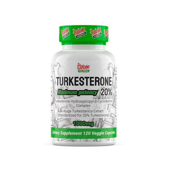 TURKESTERONE ターケステロン トルケステロン120カプセル1個 ツルケステロン （ターケステロン/トルケステロン） 20％ 1000mg
