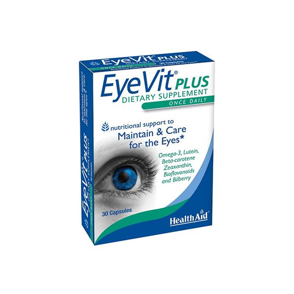 ☆アイビットプラス（目の健康サポート） 30粒　Eye Vit Plus Health Aid(ヘルスエイド）