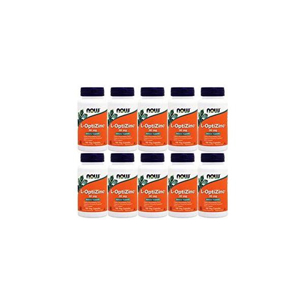 �y10�Z�b�g�zL�I�v�e�B�W���N�i���z���^�C�v ���� �j30mg L-Optizinc 30mg 100��  Now Foods �i�E�t�[�Y   ���N�H�i �����T�v�� �h�{�⋋ ���N �w���X�P�A ���i�摜