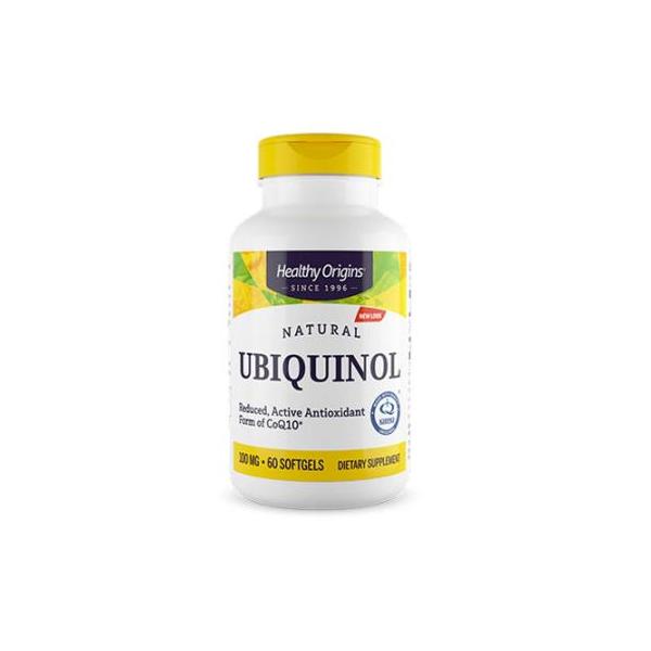 Healthy Origins（ヘルシー オリジンズ）ユビキノール 100mg (カネカQH 還元型コエンザイムQ10) 60粒 美容サプリ