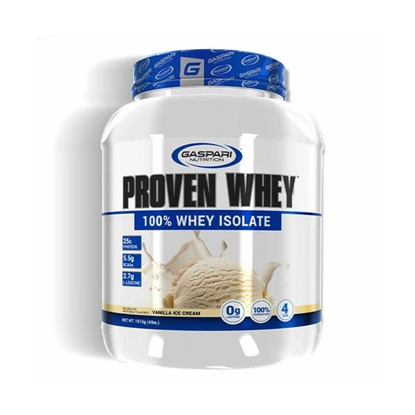 Gaspari Nutrition（ギャスパリニュートリション）PROVEN WHEY? 100% HYDROLYZED WHEY ISOLATE　1,815g／55回分　ホエイプロテイン アイソレート BCAA