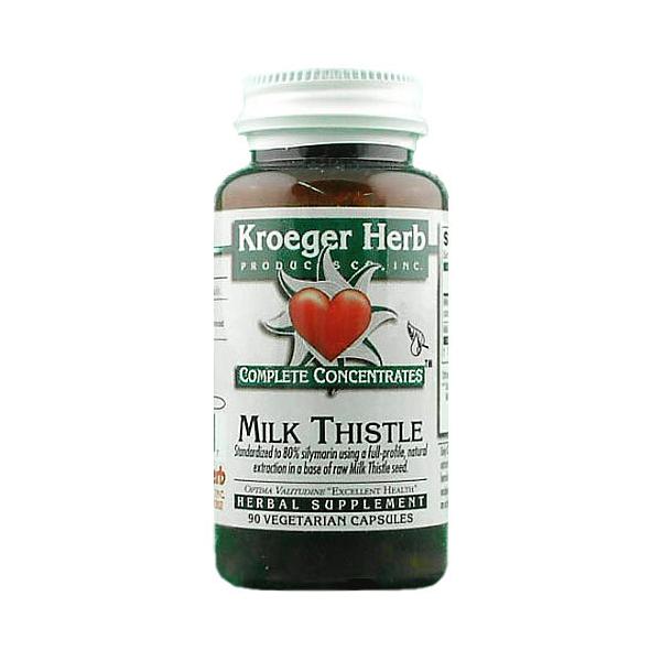 KROEGER HERB（クローガーハーブ）ミルクシスル（オオアザミ）Complete Concentrate／90ベジカプセル