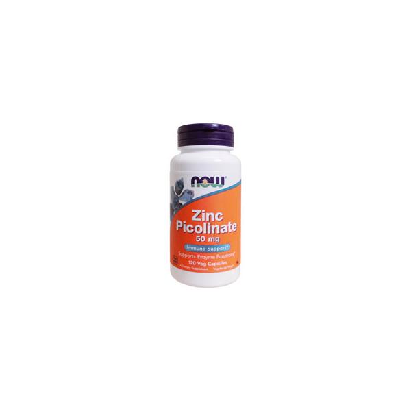 NOW Foods（ナウフーズ）亜鉛 ピコリネート 50mg 120粒 ミネラル 健康維持