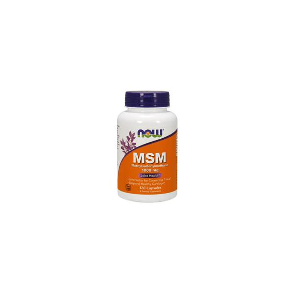 NOW Foods（ナウフーズ）MSM 1000mg 120粒 関節サポート