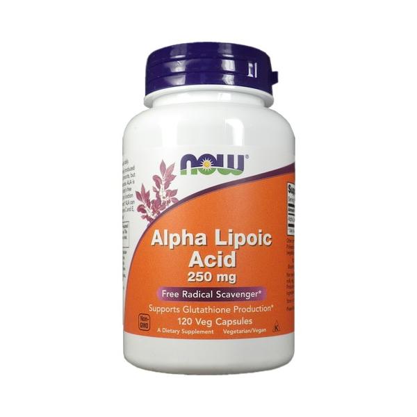 NOW（ナウ）アルファリポ酸 250mg 120カプセル