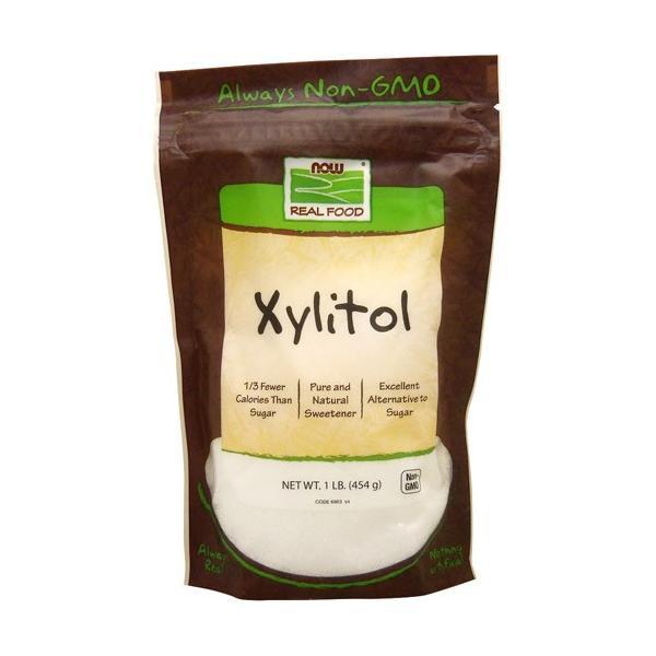 NOW（ナウ）キシリトール 100％ピュア（砂糖代替甘味料）　454g（1lb） ダイエット ダイエットフード パウダー