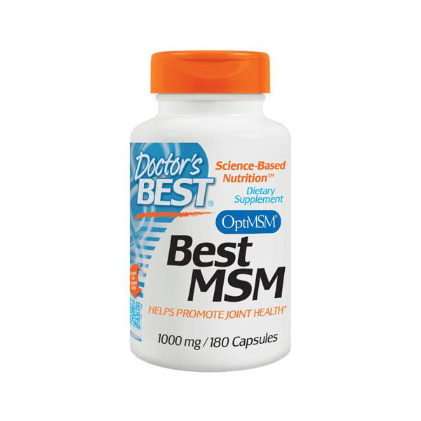 Doctor's Best（ドクターズベスト）MSM（オプティMSM配合）1000mg／180カプセル