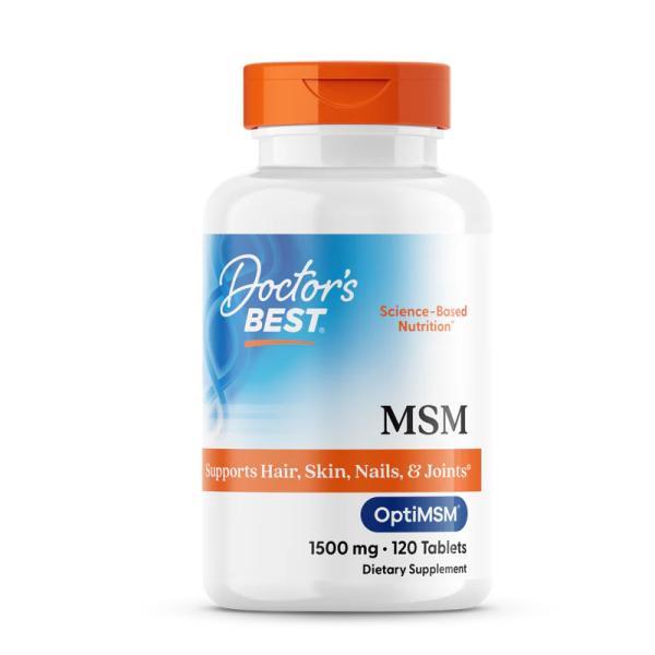 DOCTOR'S BEST（ドクターズベスト）ベストMSM 1500mg　120タブレット