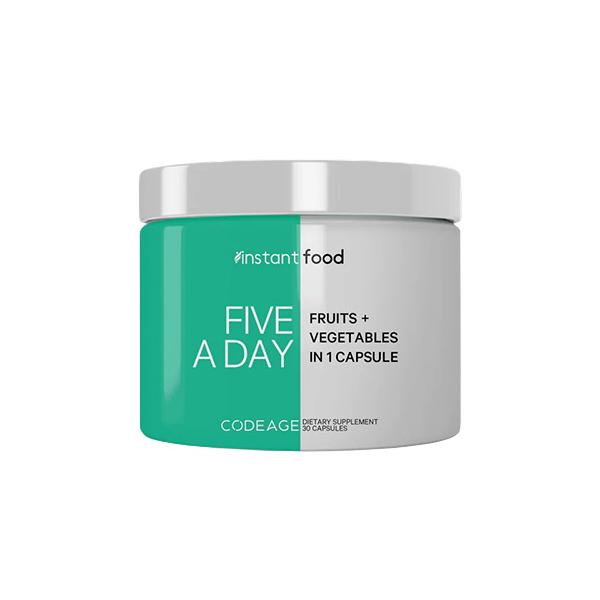 CodeAge（コードエイジ）ファイブアデイ フルーツ+ベジタブル 30粒 Instantfood Five A Day Fruits & Veggies Vitamins