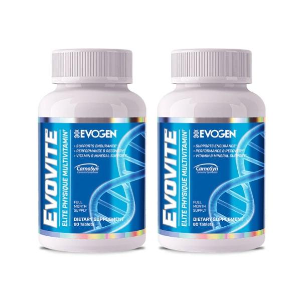 【2個セット】EVOGEN（エボジェン/エヴォジェン）エボバイト マルチビタミン＆ミネラル 60粒 Evovite Multivitamin