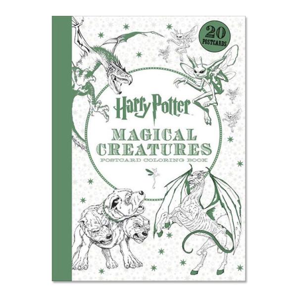 【洋書】ハリーポッター ぬりえ マジカルクリーチャー ポストカード [スコラスティック] Harry Potter Magical Creatures Postcard Coloring Book