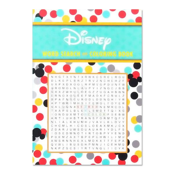 【洋書】ディズニー ワードサーチ&amp;ぬりえ ブック [サンダー・ベイ・プレス] Disney Word Search and Coloring Book [Thunder Bay Press]