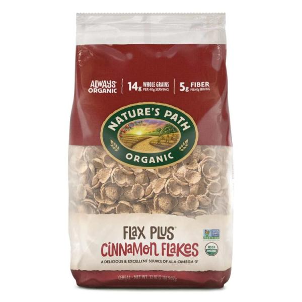 全粒穀物フレーク常温保存可能で、オーガニック全粒穀物、亜麻の種子、シナモンを使用しています1食あたり全粒穀物10グラム、タンパク質4グラム、食物繊維5グラムビーガン、USDA認定オーガニック、非遺伝子組み換えプロジェクト認証外出先ですぐに食...