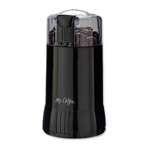 他サイト： ミスターコーヒー 電動式コーヒーグラインダー コーヒーミル 12杯分 ブラック Mr. Coffee Electric Coffee Grinder 豆挽き オシャレ [海外直送] アメリカの商品画像