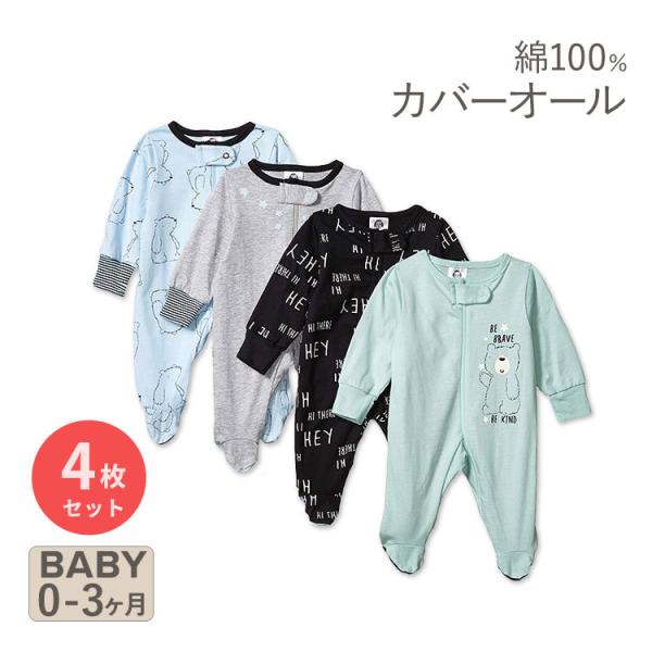 yN[|zK[o[ xr[ p[X xA[ 4Zbg Gerber baby-boys 4 Pack Sleep 'N Play Footie bear j̎q Aj} N} pW}