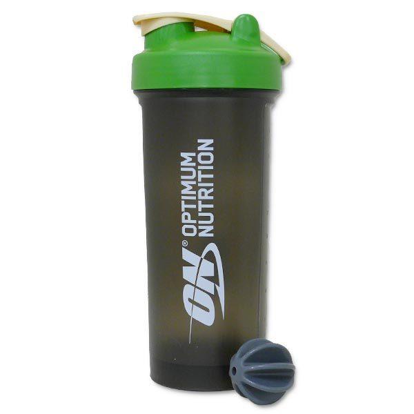 yN[|zGainer Shaker 1000ml White ON extended logo