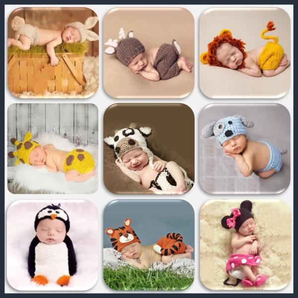 ・出産祝い、寝相アート、ニューボーンフォト、100日記念などの記念撮影にぴったりのかわいいベビーコスチュームです・ハロウィン クリスマス 新年などのイベントにもオススメ！■サイズ生後0ヶ月-6ヶ月 / 目安体重:〜８kgになります。■注意事...