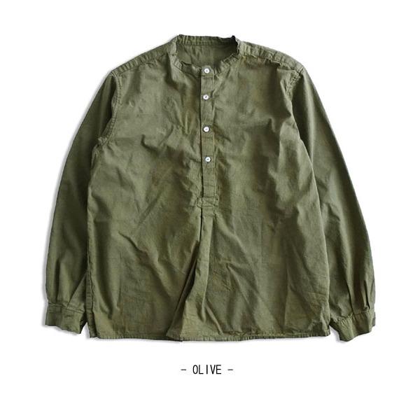 ブルガリア軍 グランパシャツ レプリカ 1 (M相当) オリーブ 綿100