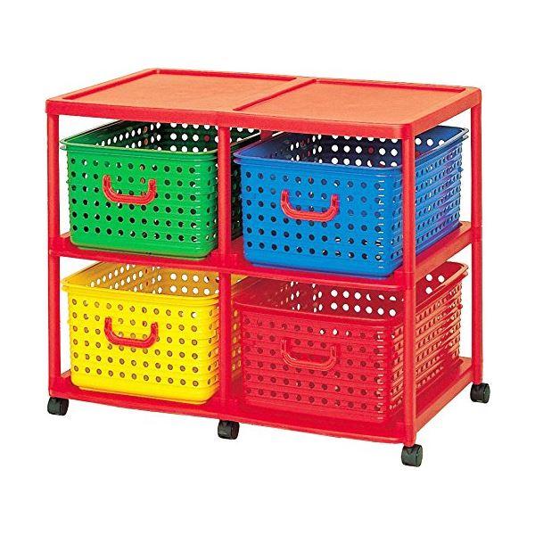 【商品名】 おもちゃ収納 収納棚 幅87cm 大型 4型 キャスター付き キッズ ビッグバスケット 子供用 子ども部屋 リビング オモチャ 玩具 遊具 【ジャンル・特徴】 キッズ ビッグバスケット 子供 おもちゃ収納 収納棚 キッズ用品 玩...
