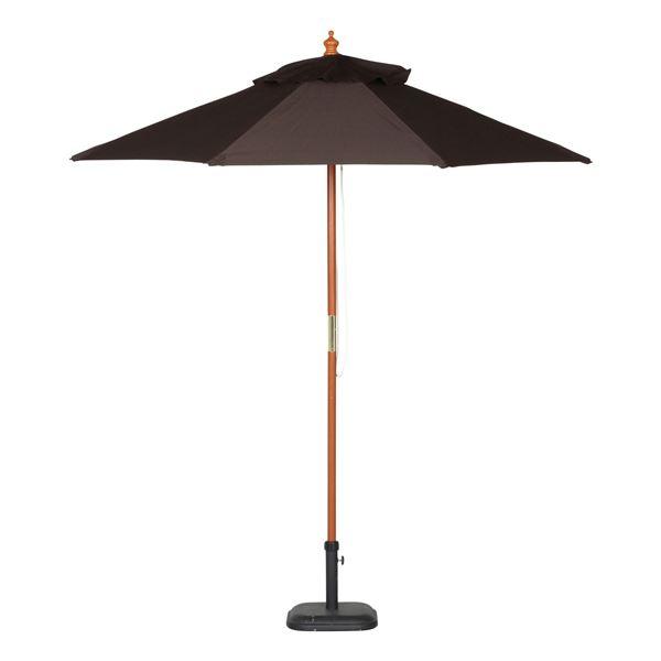 【商品名】 パラソル 約幅210cmタイプ ブラウン 木製 組立品 パラソルベース別売 ガーデン ベランダ テラス バルコニー ウッドデッキ 【ジャンル・特徴】 パラソル ガーデンパラソル アルミパラソル 屋外 室外 庭 ガーデン ベランダ...