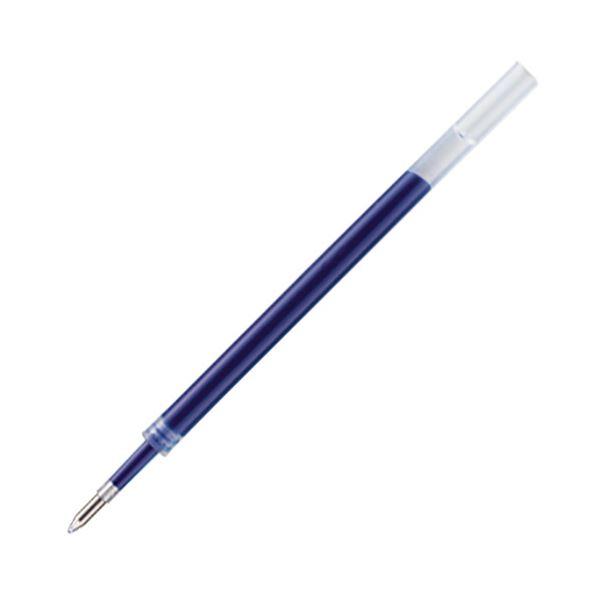 まとめ）TANOSEE ノック式 ゲルインクボールペン 替芯 0.7mm 青 1