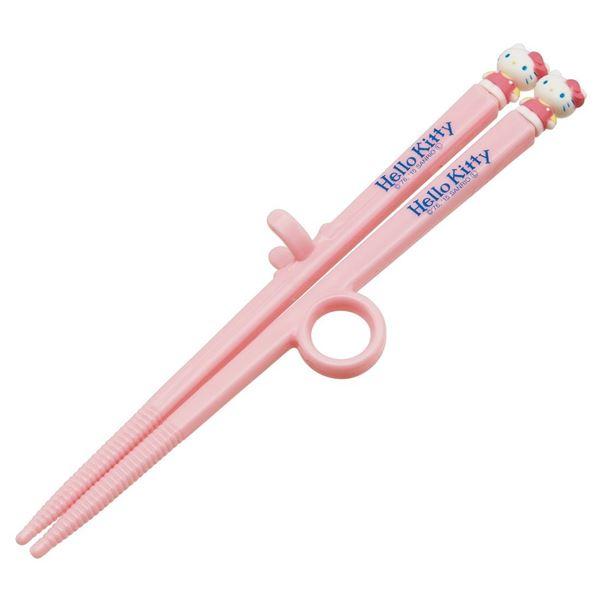 〔2個セット〕 ダイカット トレーニング箸 STEP1 ハローキティ ADT2