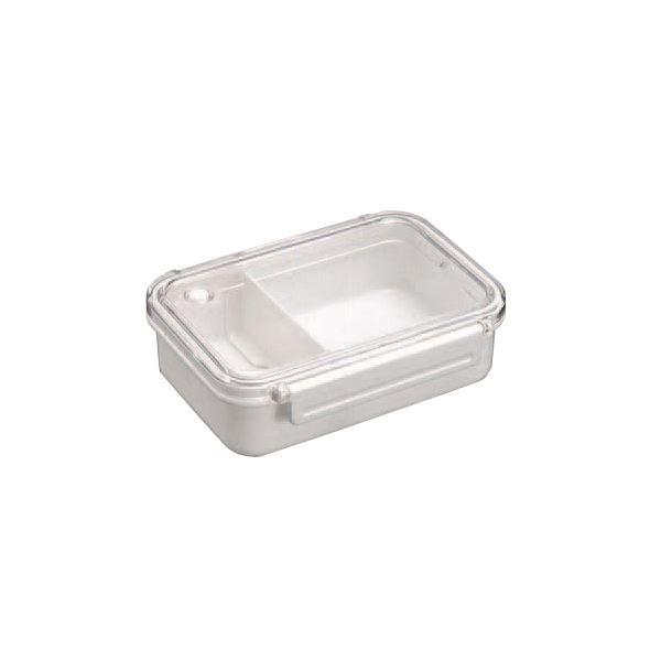 〔2個セット〕 弁当箱 BPビーブ ランチボックス O-500(仕切付) ホワイト