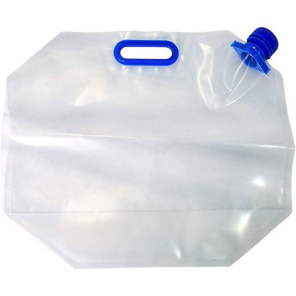 〔2個セット〕 プラテック 折りたたみ水タンク 6L PW-6水タンク