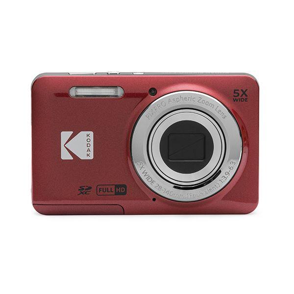 コダックコンパクトデジタルカメラ PIXPRO レッド FZ55RD2A 1台